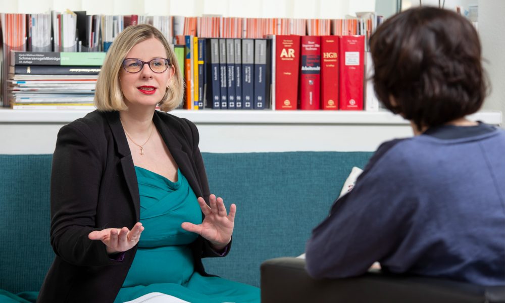 Ulrike Schmidt-Fleischer im Gespräch Ulrike Schmidt-Fleischer im Gespräch